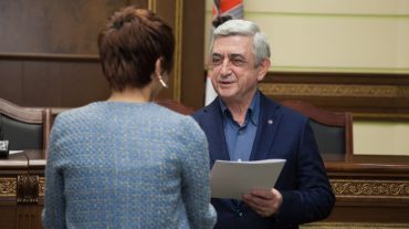 Շրջանավարտներին վկայականները հանձնել է Սերժ Սարգսյանը