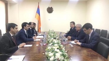 Հակոբ Արշակյանն ընդունել է ՌԴ դեսպանին