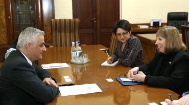 Մհեր Գրիգորյանն ընդունել է ԱՄՆ նորանշանակ դեսպանին