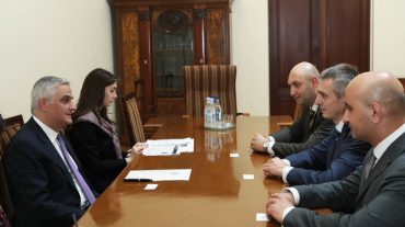 Մհեր Գրիգորյանն ընդունել է Կայունացման և զարգացման եվրասիական հիմնադրամի տնօրենին