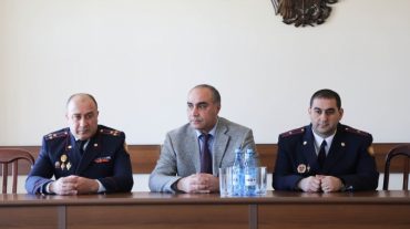 ՔԿ նախագահի տեղակալը Շիրակի մարզային քննչական վարչության աշխատակիցներին ներկայացրել է նորանշանակ պետին