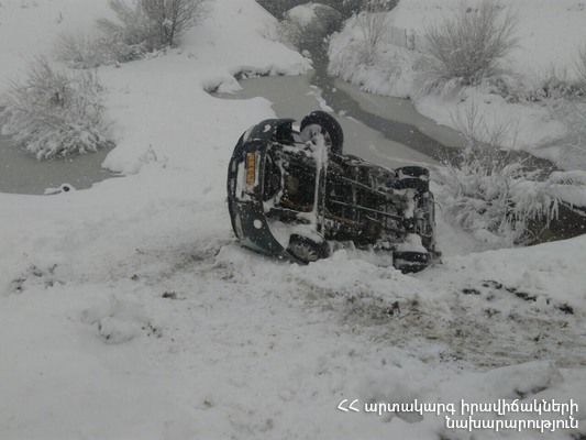 ՃՏՊ Երևան-Ապարան ավտոճանապարհին, կա տուժած