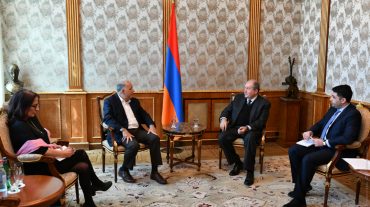 Նախագահն ընդունել է Ամերիկայի հայկական համագումարի ներկայացուցիչներին