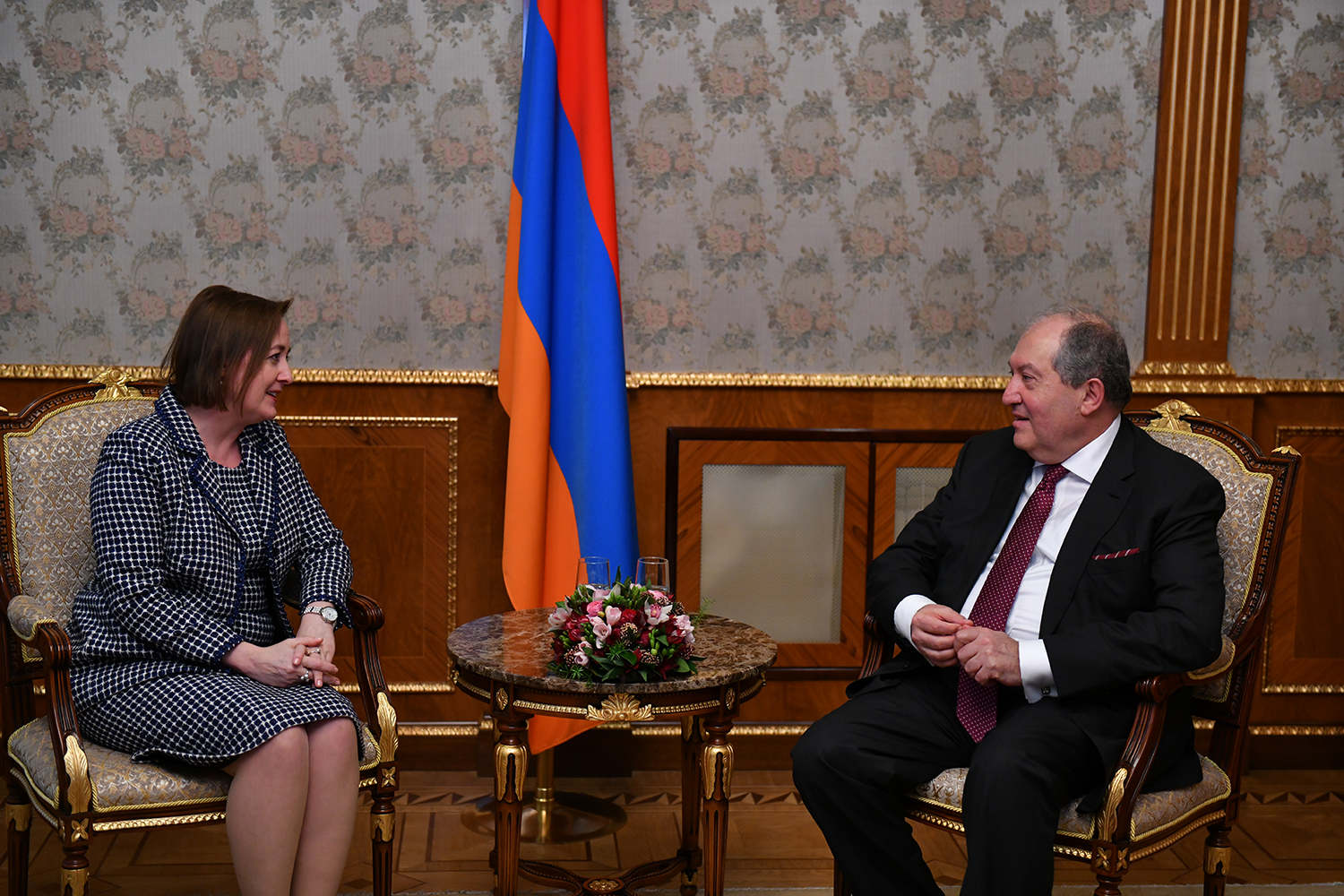 ՀՀ նախագահը հանդիպել է Հայաստանում Կանադայի գործերի ժամանակավոր հավատարմատարի հետ