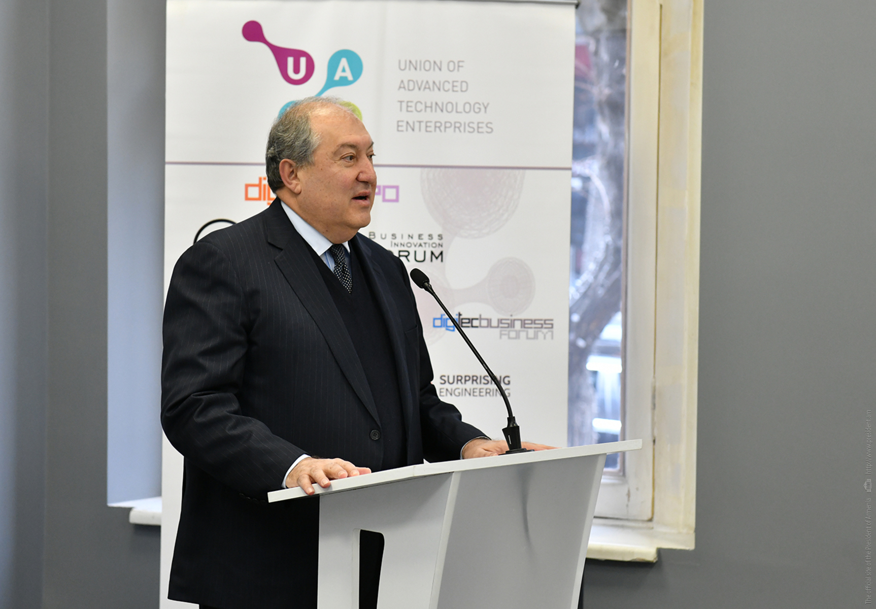 Մարդկության ապագան կախված է լինելու նրանից, թե որքանով արդյունավետ ու խաղաղ կօգտագործենք գիտության և տեխնոլոգիաների նվաճումները. նախագահ