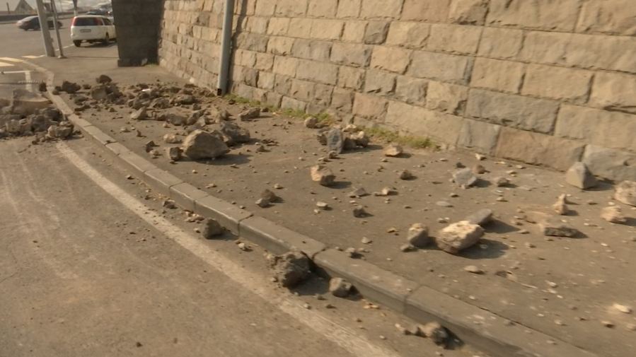 Քարաթափում Մյասնիկյան պողոտայում