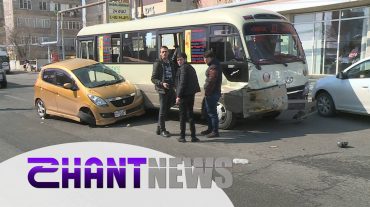 Երևանում Suzuki-ի և 47 համարի ավտոբուսի վթարից տուժածների կյանքին վտանգ չի սպառնում