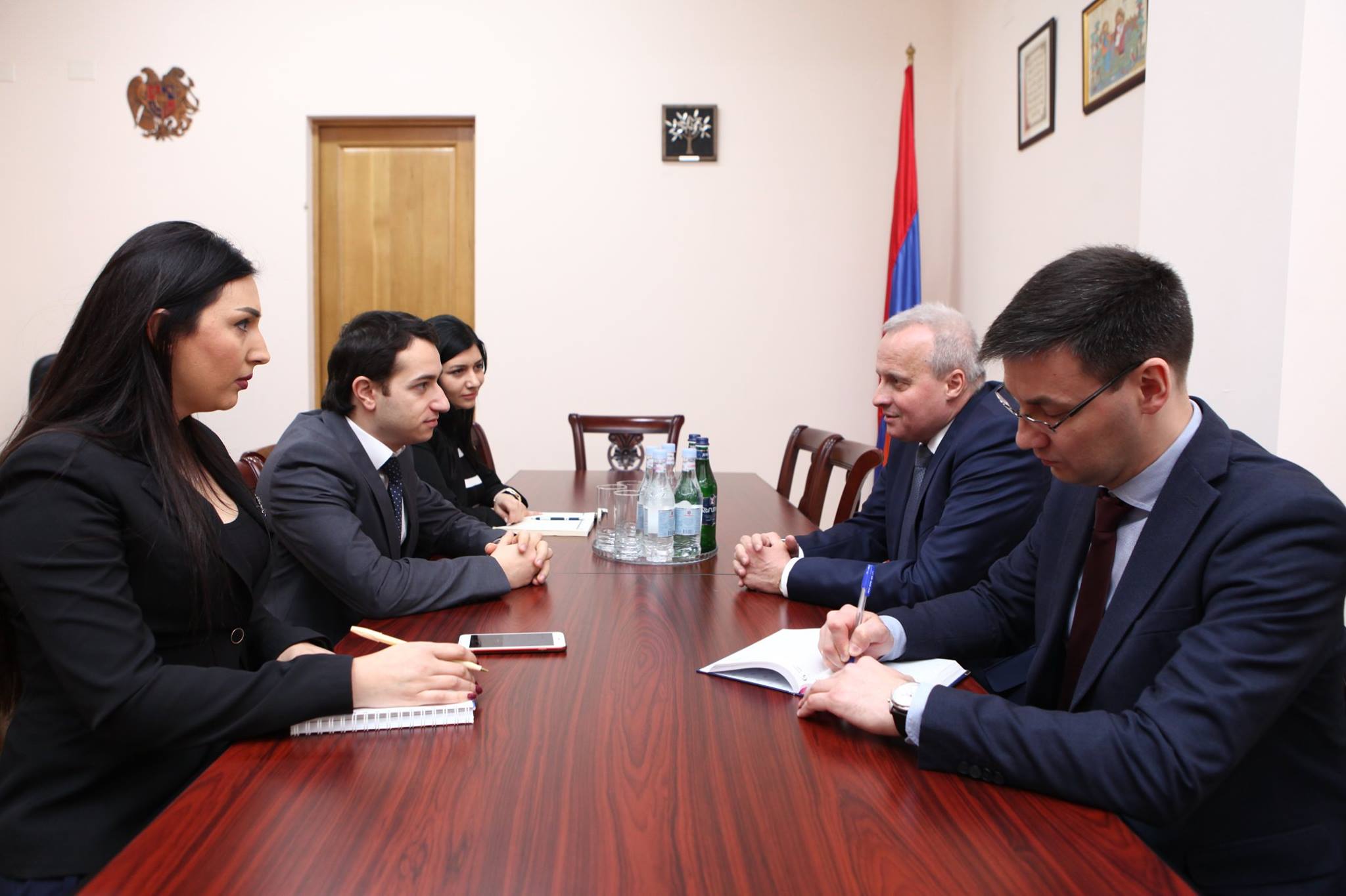 Մխիթար Հայրապետյանը Սերգեյ Կոպիրկինի հետ քննարկել է հայ-ռուսական հարաբերություններին վերաբերող հարցեր