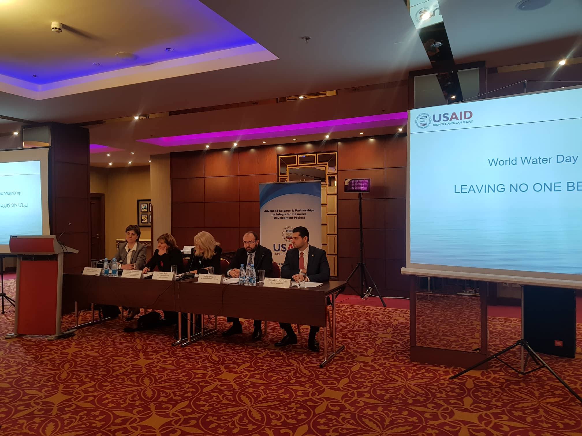 Ջրի համաշխարհային օրն առիթ է հիշեցնելու համար, որ Արարատյան դաշտի արտեզյան ջրային ավազանն իջել է 10 մետրով