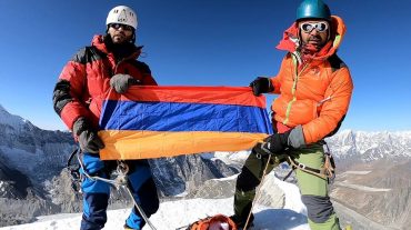 Հայկական դրոշը ծածանվել է Հիմալայներում