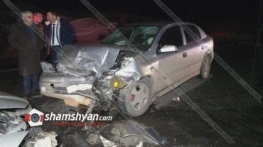 Երևանում երկու մեքենա է բախվել․ կան տուժածներ