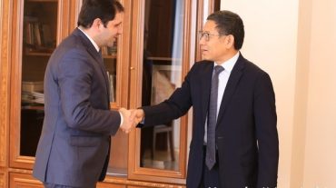 Սուրեն Պապիկյանը հանդիպել է Չինաստանի դեսպան Թիան Էրլունին