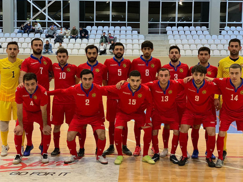 Ֆուտզալի Հայաստանի հավաքականը կանցկացնի ընկերական հանդիպումներ