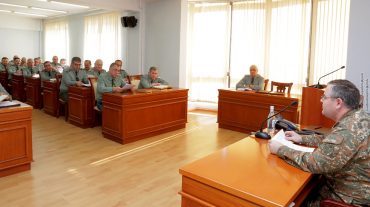 ՀՀ ԶՈՒ և ԶՈՒ ԳՇ ղեկավար կազմի հետ անցկացվել է խորհրդակցություն