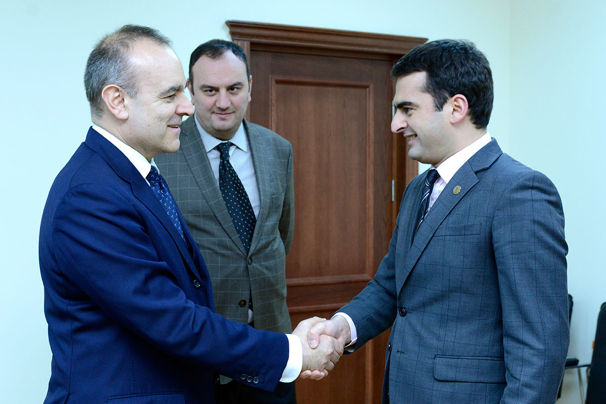 Քննարկվել են մի շարք ոլորտներում հայ-իտալական համագործակցության հնարավորությունները