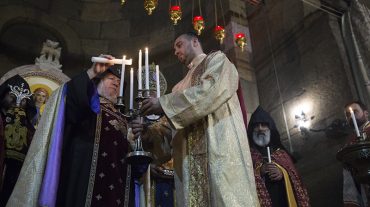 Ճրագալույցի պատարագը Սուրբ Գայանե վանքում