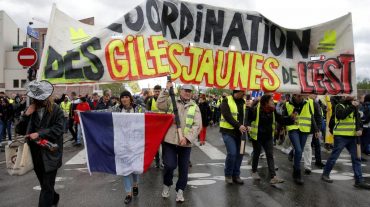 Ֆրանսիայում ոստիկանները արցունքաբեր գազ են կիրառել բողոքի ակցիայի մասնակիցների դեմ