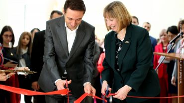 Հայկ Մարությանը և Լին Թրեյսին նոր տեխնոլոգիական կենտրոն են բացել Երևանում