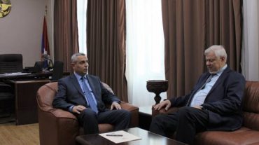 Արցախի ԱԳ նախարարն ընդունել է Անջեյ Կասպշիկին