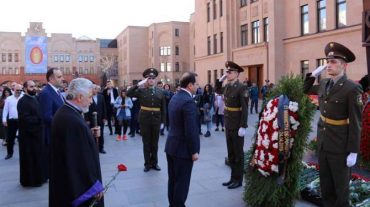 Հայոց ցեղասպանության զոհերի հիշատակին Մոսկվայում կայացած միջոցառումներին մասնակցել է ՀՀ պաշտպանության նախարարը