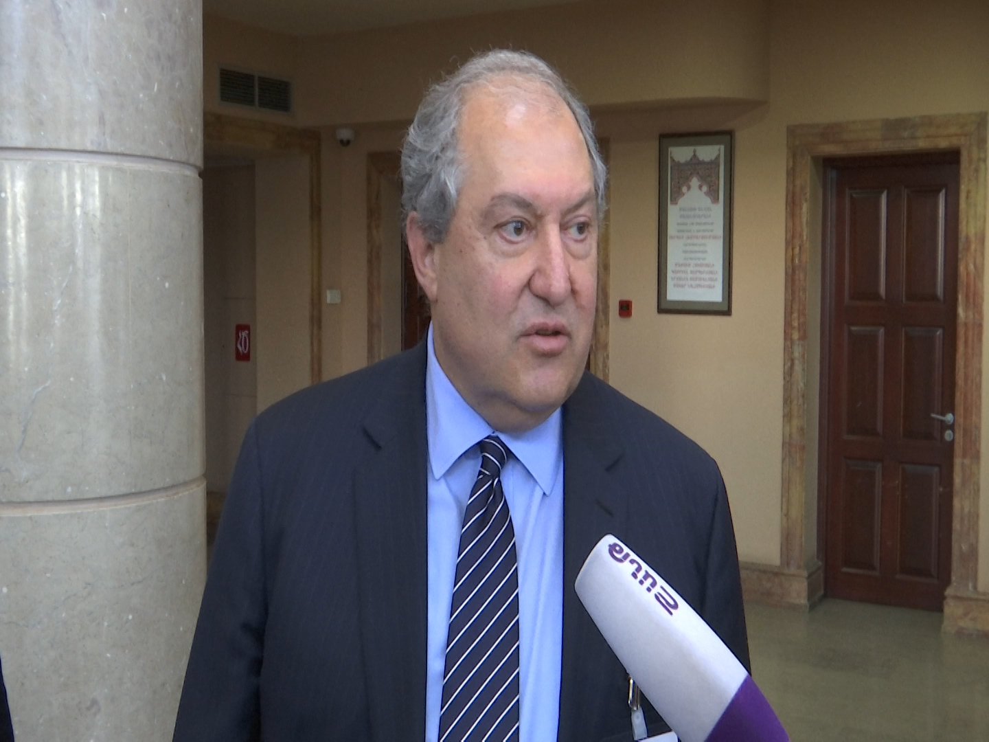 Այսօրվա բանակցություններն ունեն մեկ նպատակ՝ խաղաղ լուծում. ՀՀ նախագահը՝ ԼՂ հիմնախնդրի կարգավորման շուրջ ընթացող բանակցությունների մասին