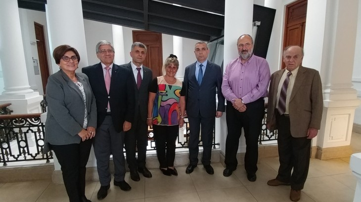 Մասիս Մայիլյանը հանդիպել է Ուրուգվայի մարդու իրավունքների պաշտպանների ինստիտուտի տնօրենների խորհրդի անդամների հետ