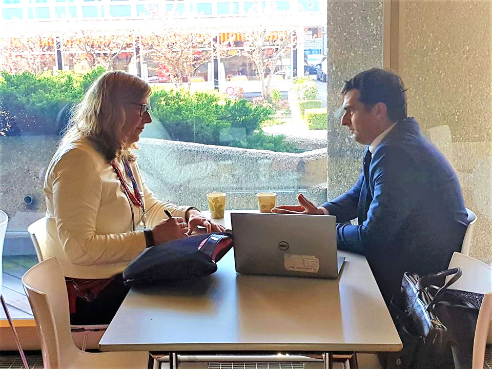 Հակոբ Արշակյանը «Google»-ի ինժեներական մասի տնօրենի հետ քննարկել է համագործակցության հարցեր