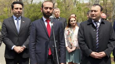 Ազգային ժողովի այգում հիմնվել է հայ-ռուսական բարեկամության ծառուղի