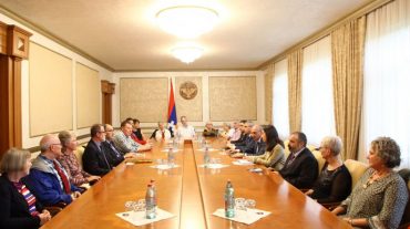 Բակո Սահակյանն ընդունել է Ավստրալիայի հայ ավետարանչական ընկերակցության ներկայացուցիչներին 