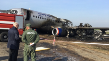 «Շերեմետևոյում» այրված ինքնաթիռից նոր տեսանյութ է հրապարակվել համացանցում