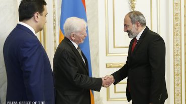 Վարչապետն ընդունել է Ֆիզիոլոգիայի և բժշկության ոլորտի նոբելյան մրցանակակիր Հարալդ Զուր Հաուզենին