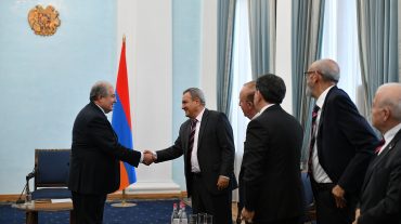 Նախագահն ընդունել է Համահայկական խաղերի համաշխարհային կոմիտեի պատվիրակությանը