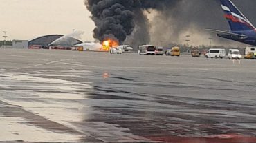 Համացանցում տեսանյութ է հայտնվել ՌԴ-ում այրված ինքնաթիռի սրահից