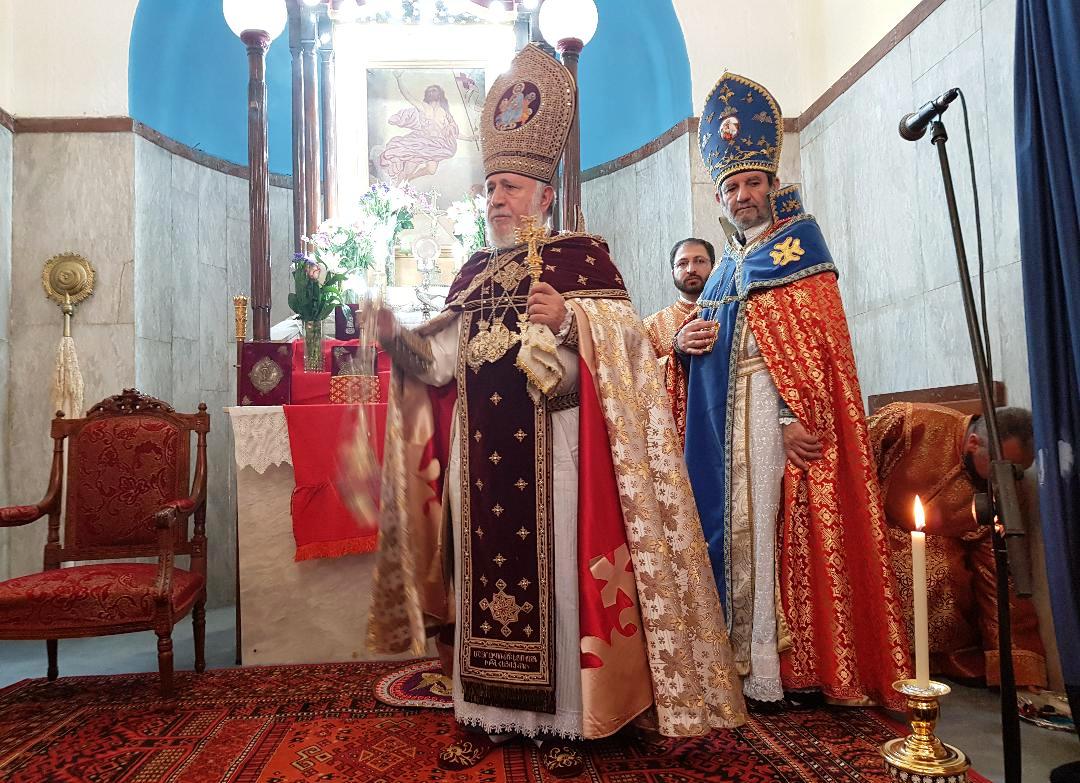 Գարեգին Բ-ն Հայրապետական Սուրբ Պատարագ է մատուցել Կրետեի Սուրբ Հովհաննու Կարապետ հայկական եկեղեցում