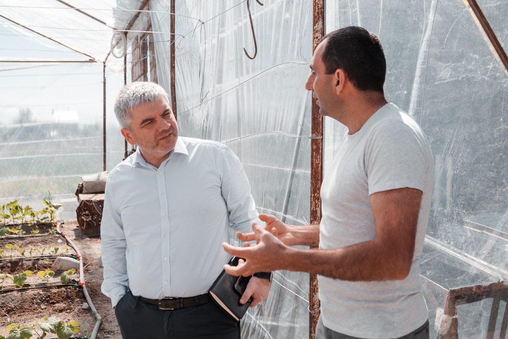 Ֆերմերը Սիփանիկում ինքնաշեն ջերմոց է կառուցել
