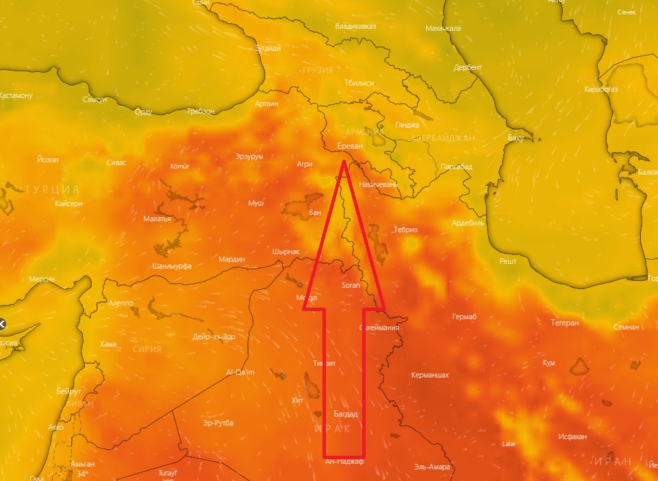 Առաջիկա օրերին սպասվում է +37 ջերմաստիճան