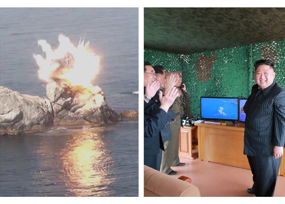 Հյուսիսային Կորեան նոր հրթիռային զինատեսակ է փորձարկել․ արձակմանը հետևել է անձամբ Կիմ Չեն Ինը