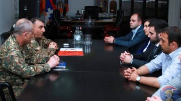 Կարեն Աբրահամյանն ընդունել է ՀՀ տեղեկատվական ոլորտի մի խումբ պատասխանատուների