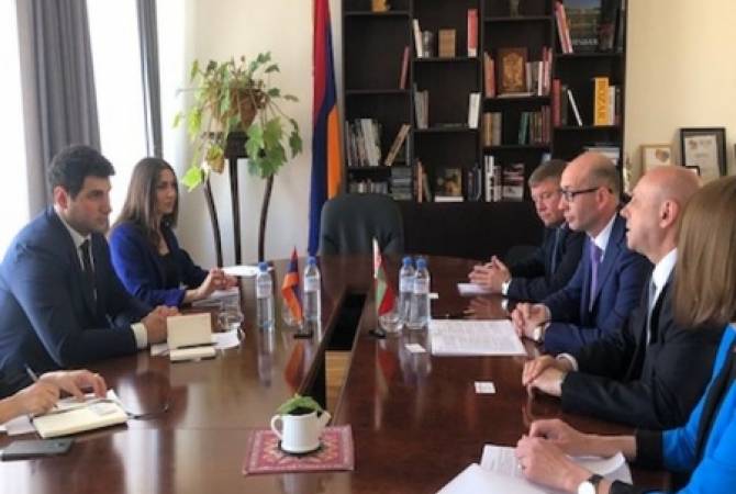 Տիգրան Գալստյանն ու Բելառուսի մշակույթի փոխնախարարը քննարկել են համագործակցության հարցեր