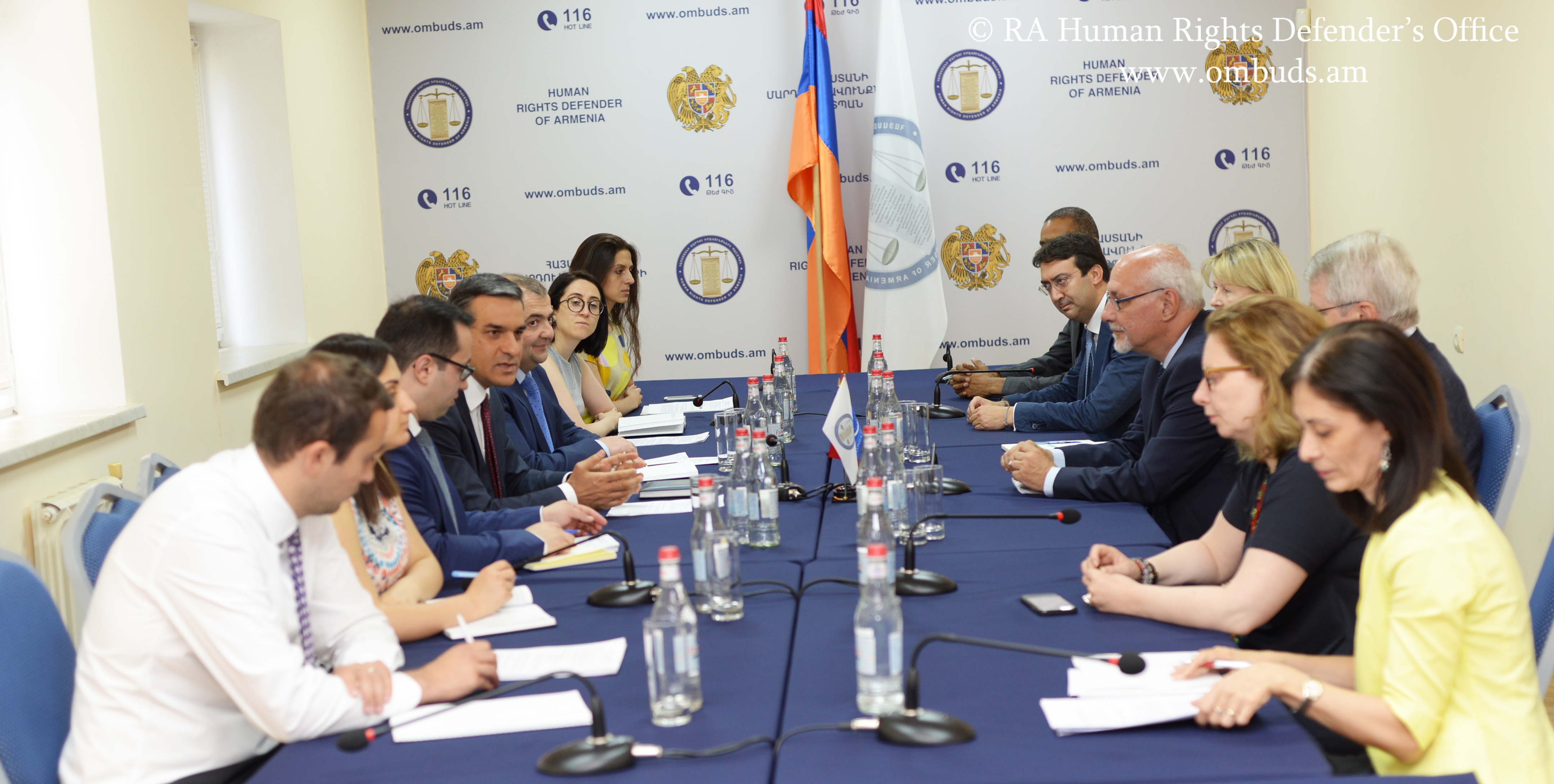 ՄԻՊ-ը կաջակցի դատաիրավական բարեփոխումների իրականացմանը. Պաշտպանն ընդունել է ԵԽ բարձրաստիճան պատվիրակությանը