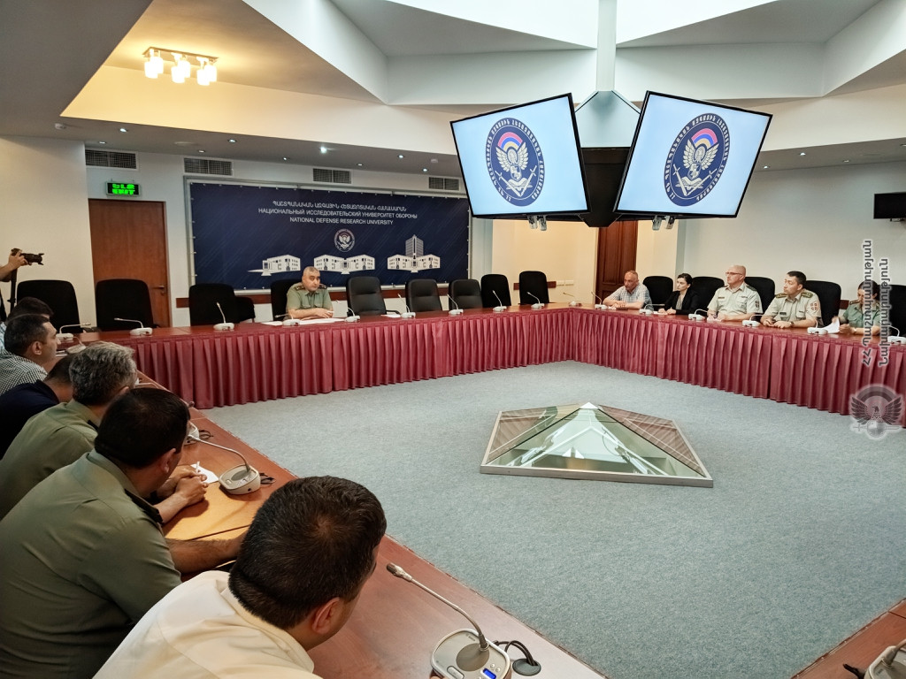 Հայաստան է այցելել Սերբիայի պաշտպանական համալսարանի պատվիրակությունը