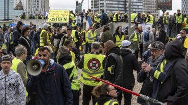 Ֆրանսիայում շարունակվում են «դեղին բաճկոնների» բողոքի ակցիաները