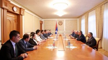 Բակո Սահակյանն ընդունել է Հայկ Մարությանին