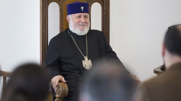 Ամենայն Հայոց Կաթողիկոսն ընդունել է ԱՄՆ Հայոց Արևելյան թեմի ուխտավորներին