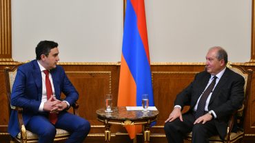 Արթուր Ղազինյանը նախագահին է ներկայացրել նորաստեղծ կուսակցության գաղափարախոսությունը