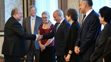 Նախագահն ընդունել է ՀՀ տեխնոլոգիական ապագային վերաբերող քննարկման մասնակիցներին