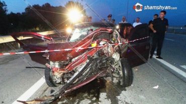 Ողբերգական ավտովթար Արարատի մարզում. վթարված Opel-ում հայտնաբերվել է 2 դի