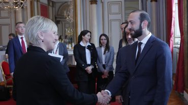 Արարատ Միրզոյանը հանդիպել է Շվեդիայի արտաքին ոլորտի նախարարների հետ