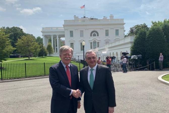 Զոհրաբ Մնացականյանը գոհ է Բոլթոնի հետ ԼՂ հակամարտության խաղաղ կարգավորման գործընթացի շուրջ քննարկումից