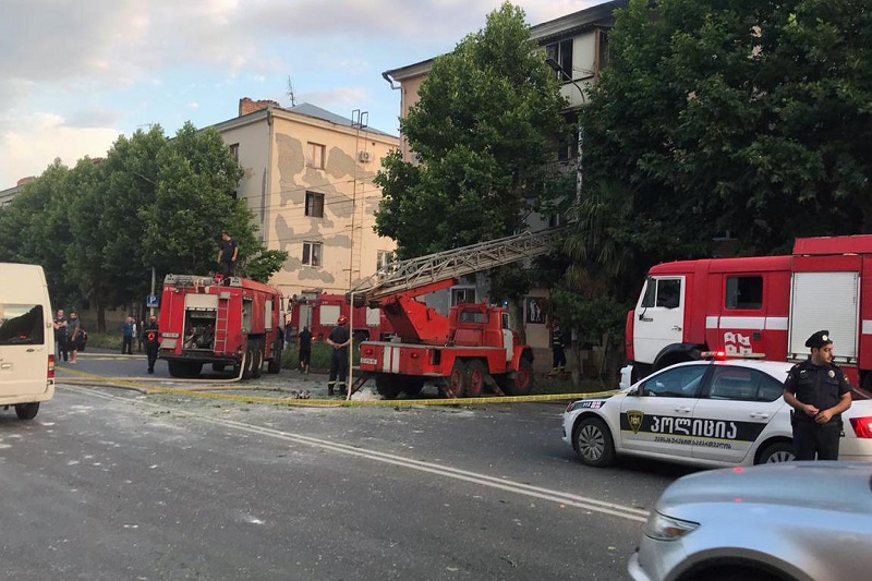 Պայթյուն Քութայիսում. կան վիրավորներ